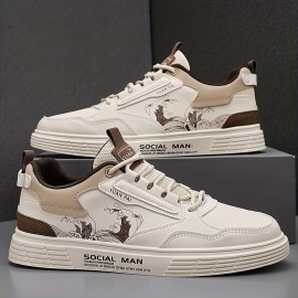 Men's Trendy Skate Shoes, Wear-resistant Non-Slip Casual Shoes For Youth