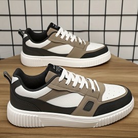 Men's Trendy Skate Shoes, Wear-resistant Non-Slip Sneakers, Men's Footwear