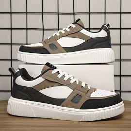 Men's Trendy Skate Shoes, Wear-resistant Non-Slip Sneakers, Men's Footwear