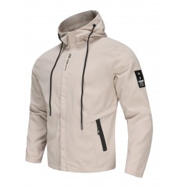 Men's Hooded Jackets By Activity, Casual Zipper Pocket Jacket Coat For New Generation