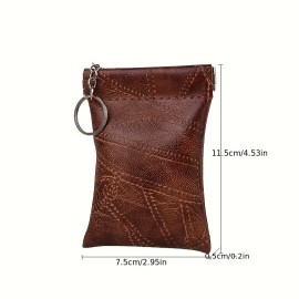 Retro Square Crossbody Phone Bag, Solid Color Fashion Coin Purse, Women's Daily Versatile Shoulder Bag & Handbag