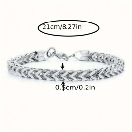 Titanium Steel Men's Bracelet Stainless Steel Jewelry Personality Gift Men's Bracelet