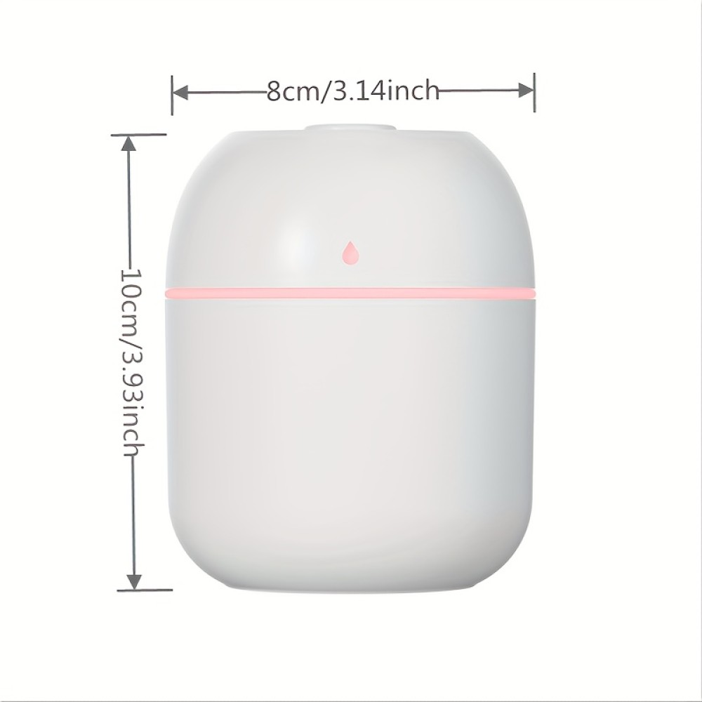 New Home Large Fog Volume Humidifier Office Bedroom Mini Small Color Light Desktop Air Purifier Mute