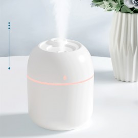 New Home Large Fog Volume Humidifier Office Bedroom Mini Small Color Light Desktop Air Purifier Mute