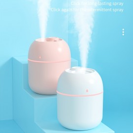 New Home Large Fog Volume Humidifier Office Bedroom Mini Small Color Light Desktop Air Purifier Mute