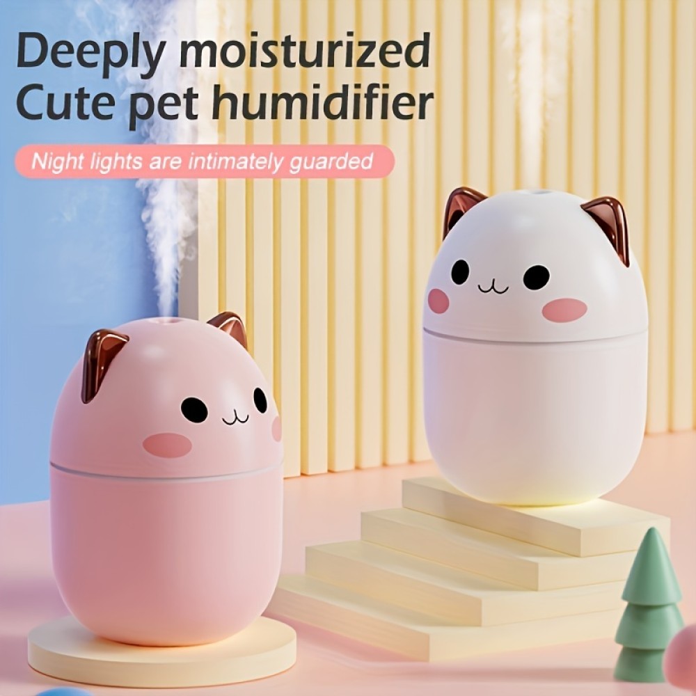 250ml Small Mini Portable   H2o Spray Mist Humidifier Double Wet Aroma Essential Oil Diffuser Car Usb Air Humidifier