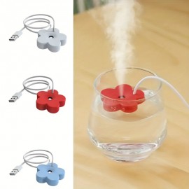 Small And Portable Flower Mini Air Humidifier - Keep Your Home Fresh And Comfortable!