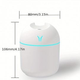 Cute Aroma Diffuser with Night Light and Cold Mist for Home, Car, and Plants - Purify Air and Freshen Room