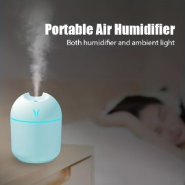 Cute Aroma Diffuser with Night Light and Cold Mist for Home, Car, and Plants - Purify Air and Freshen Room