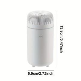 Car Aroma Diffuser Humidifier - Ultrasonic Technology, Essential Oil Compatible, Removes Odors, Perfect for Car, Office, Yoga, Living Room, Bedroom