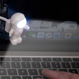 New Spaceman Astronaut USB Nightlight LED Computer Keyboard Light Soft Light Eye Protection Plug And Play