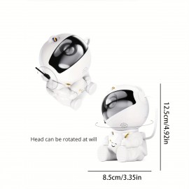 1PC USB Astronaut Sky Projection Light - Create A Magical Starry Atmosphere In Any Room!