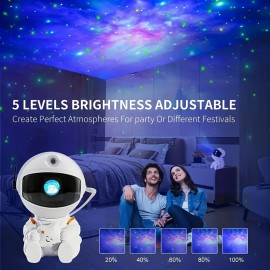 1PC USB Astronaut Sky Projection Light - Create A Magical Starry Atmosphere In Any Room!