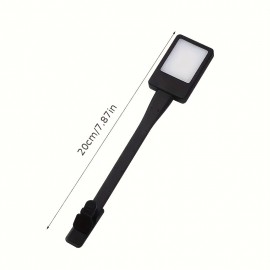 Rechargeable Book Reading Light Lamp, LED Book Light For Reading In Bed - Eye Caring Adjustable Brightness 3 Color Temperatures 10 HoursRuntime, USB Reading Light For Bed,Book Light Clip On