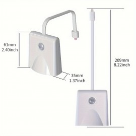 Rechargeable Induction Toilet Light With Star Projection