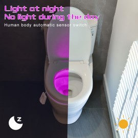 Rechargeable Induction Toilet Light With Star Projection