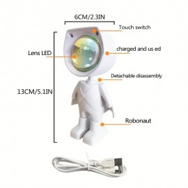 Cute Robot Night Light: Perfect For Home Decor, Camping, Parties &  More - A Great Gift For Any Occasion!