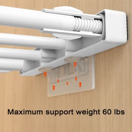 10pcs Strong Self-Adhesive Shelf Support Pegs for Closets, Showcases, and Brackets - No Punching Required - 11.9x4.8cm/4.72x1.9in