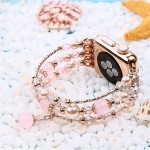 Beaded Strap, Compatible With Watch Series Ultra/SE/8/7/6/5/4/3/2/1, Casual, Sporty, 38/40/41mm, 42/44/45/49mm, Cute And Stylish Waterproof Sports Strap