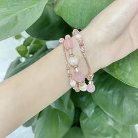 Beaded Strap, Compatible With Watch Series Ultra/SE/8/7/6/5/4/3/2/1, Casual, Sporty, 38/40/41mm, 42/44/45/49mm, Cute And Stylish Waterproof Sports Strap