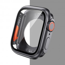 2-in-1 Upgrade: Ultra Cover for Watch 8/7/6/SE 44/45mm - Full Coverage Frame Screen Protector