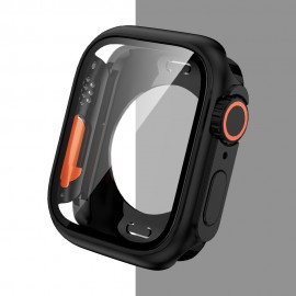 2-in-1 Upgrade: Ultra Cover for Watch 8/7/6/SE 44/45mm - Full Coverage Frame Screen Protector