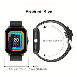 2023 NEW  Smart Watch Free Strap Heart Rate Blood Oxygen Sleep Health Monitoring Wireless Calling/Receiving Sedentary Reminder Call Reminder Find Phone For Android & IOS Phones For Men&Women