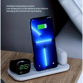 3 IN 1 Magnetic Wireless Charger Multi-function Charging Dock Station For Apple Mobile Phone, Fast Charging For IWatch, Magnetic Wireless Charger For Apple Airpods