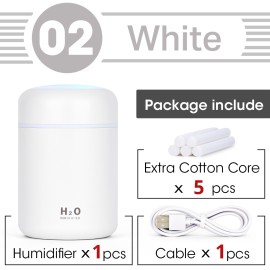 White [built-in 5 Replacement Ct Swabs]