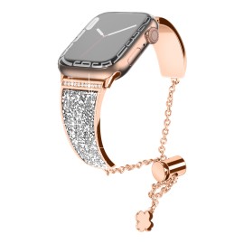 Rose Gold + Silver Diamond