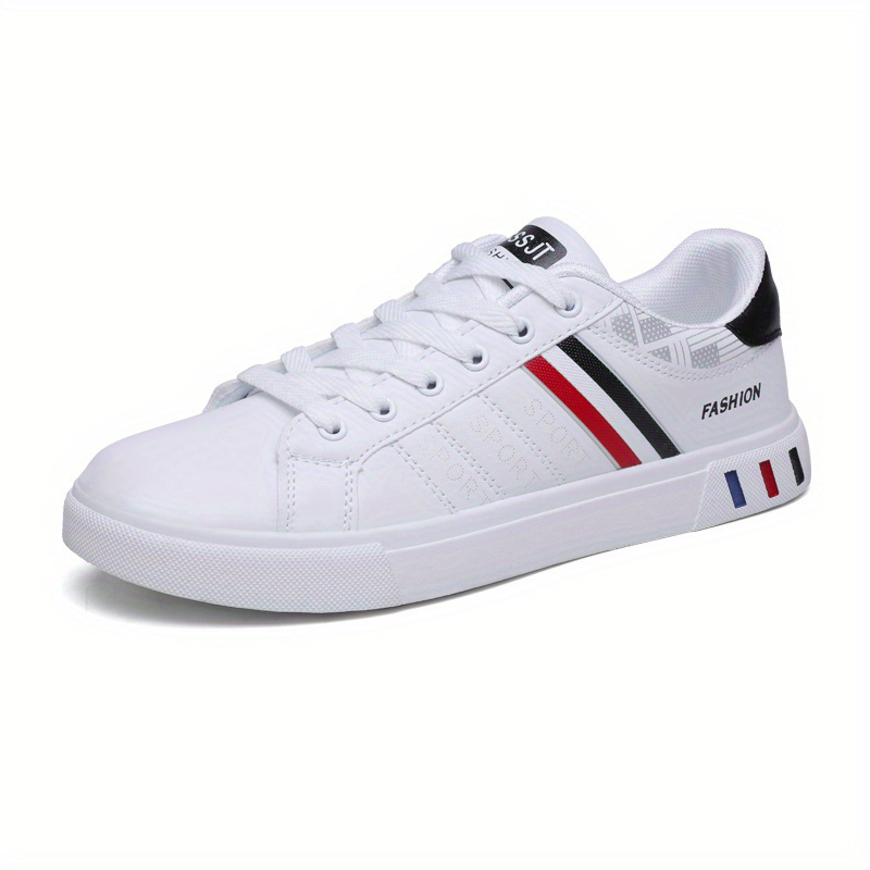 mens skate shoes with good grip breathable lace up sneakers details 7