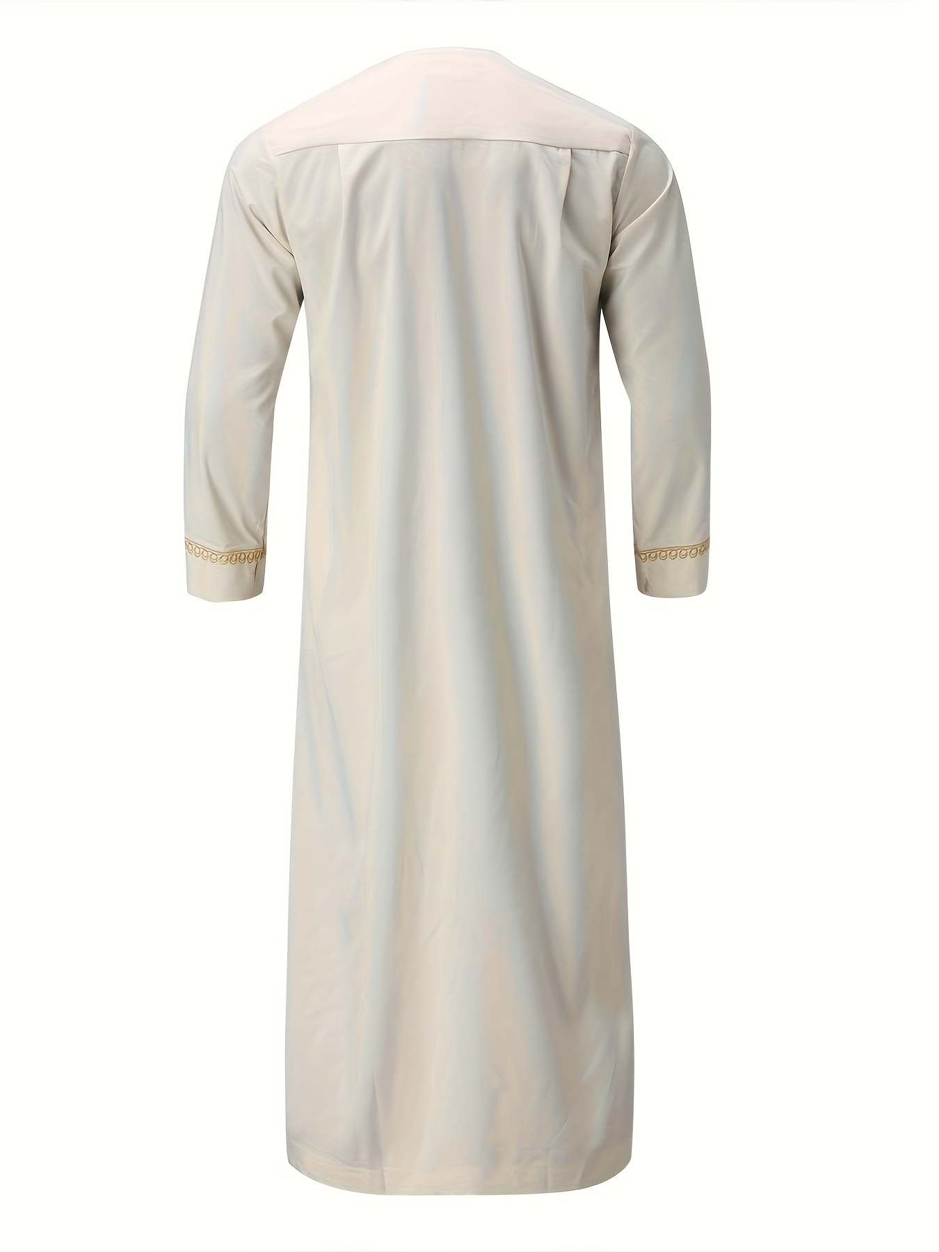 mens saudi arabic thobe jubba dishdasha long sleeve robe islamic dress ramadan muslim dress middle east islamic clothing details 14