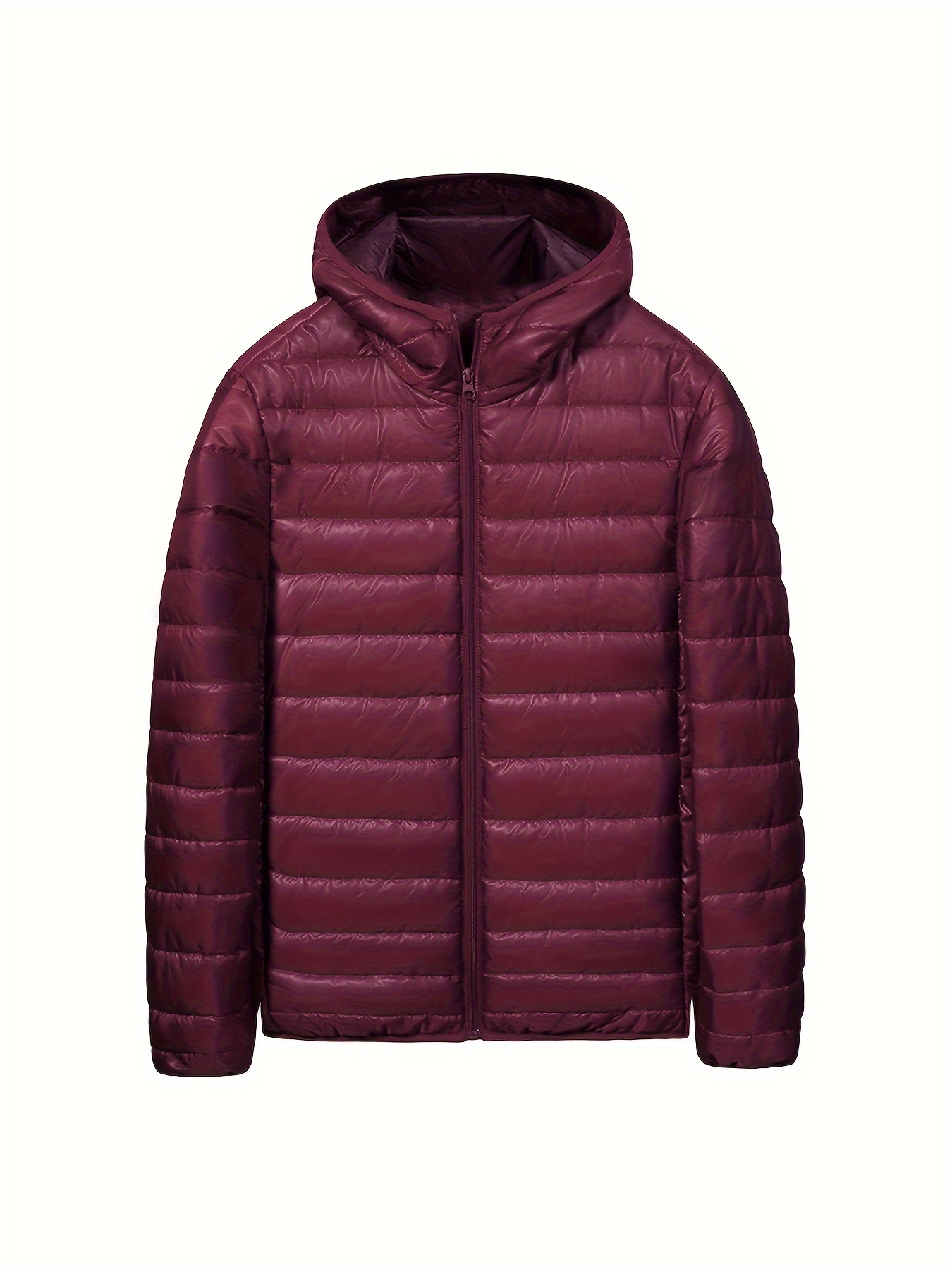 mens all match warm padded jacket for fall winter hooded winter coat details 15