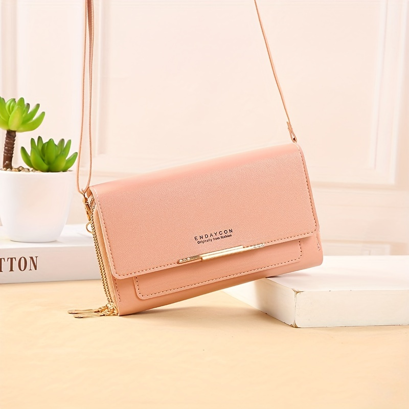 womens simple shoulder bag minimalist coin purse crossbody bag for women with detachable strap details 10