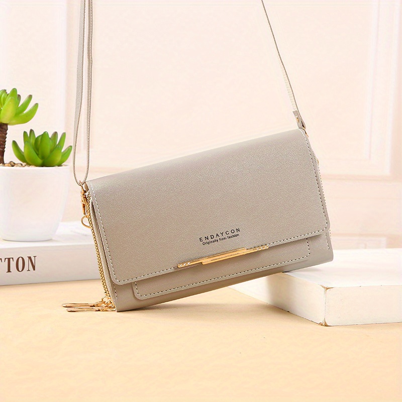 womens simple shoulder bag minimalist coin purse crossbody bag for women with detachable strap details 11