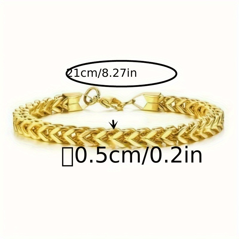 titanium steel mens bracelet stainless steel jewelry personality gift mens bracelet details 0