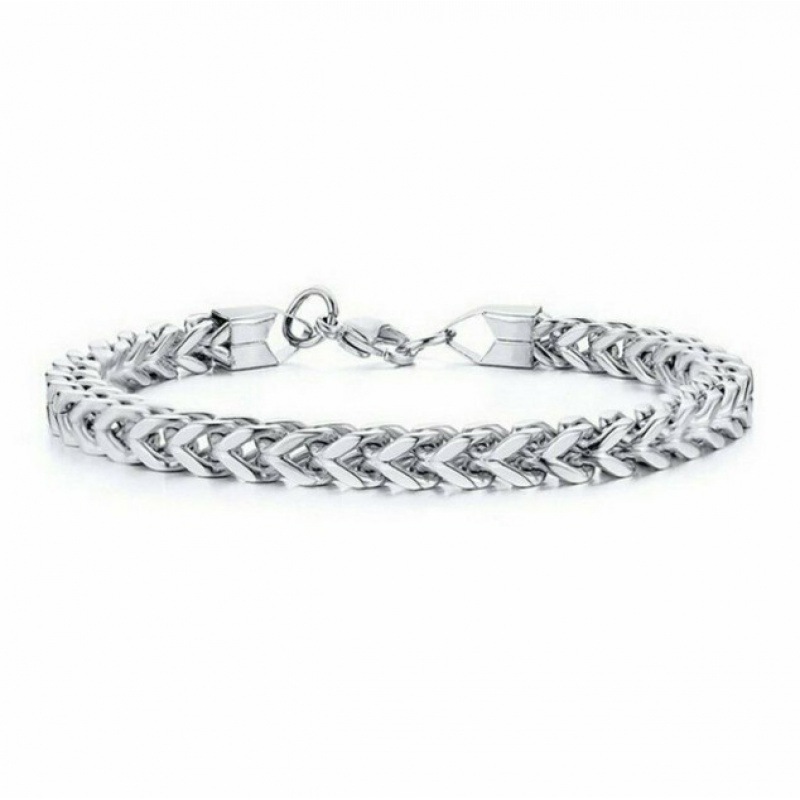 titanium steel mens bracelet stainless steel jewelry personality gift mens bracelet details 3