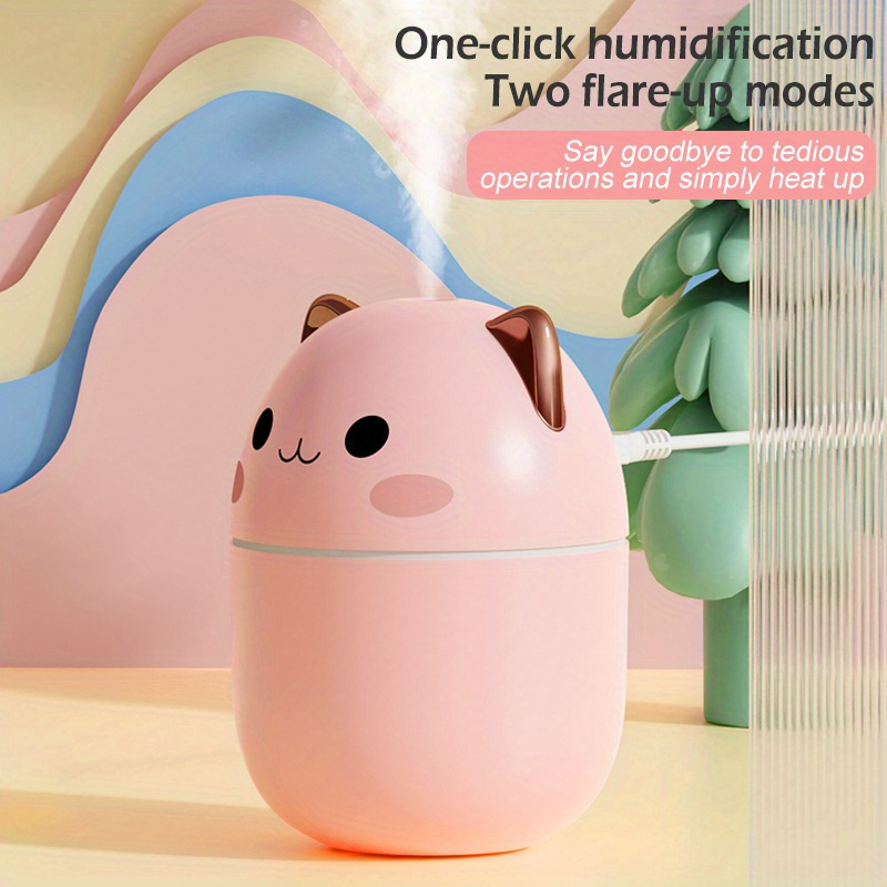 small mini portable-250ml small mini portable h2o spray mist humidifier double wet aroma essential oil diffuser car usb air humidifier details 5