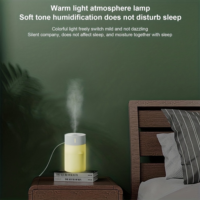 cute aroma diffuser with night light and cold mist for home car and plants improves air quality and freshens room details 7