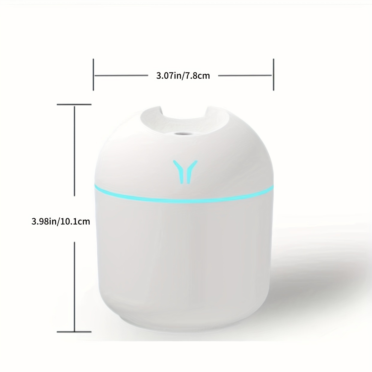 essential oil diffuser-1pc white pink blue humidifiers for bedroom humidifier humidifiers humidifiers for large room essential oil diffuser quiet cool mist for home and plants last up to 4 hours details 0