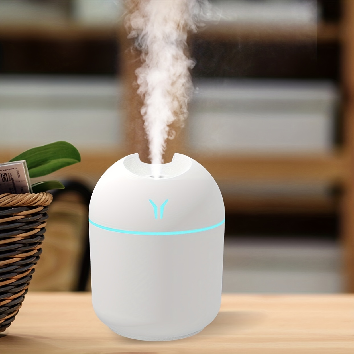 essential oil diffuser-1pc white pink blue humidifiers for bedroom humidifier humidifiers humidifiers for large room essential oil diffuser quiet cool mist for home and plants last up to 4 hours details 1