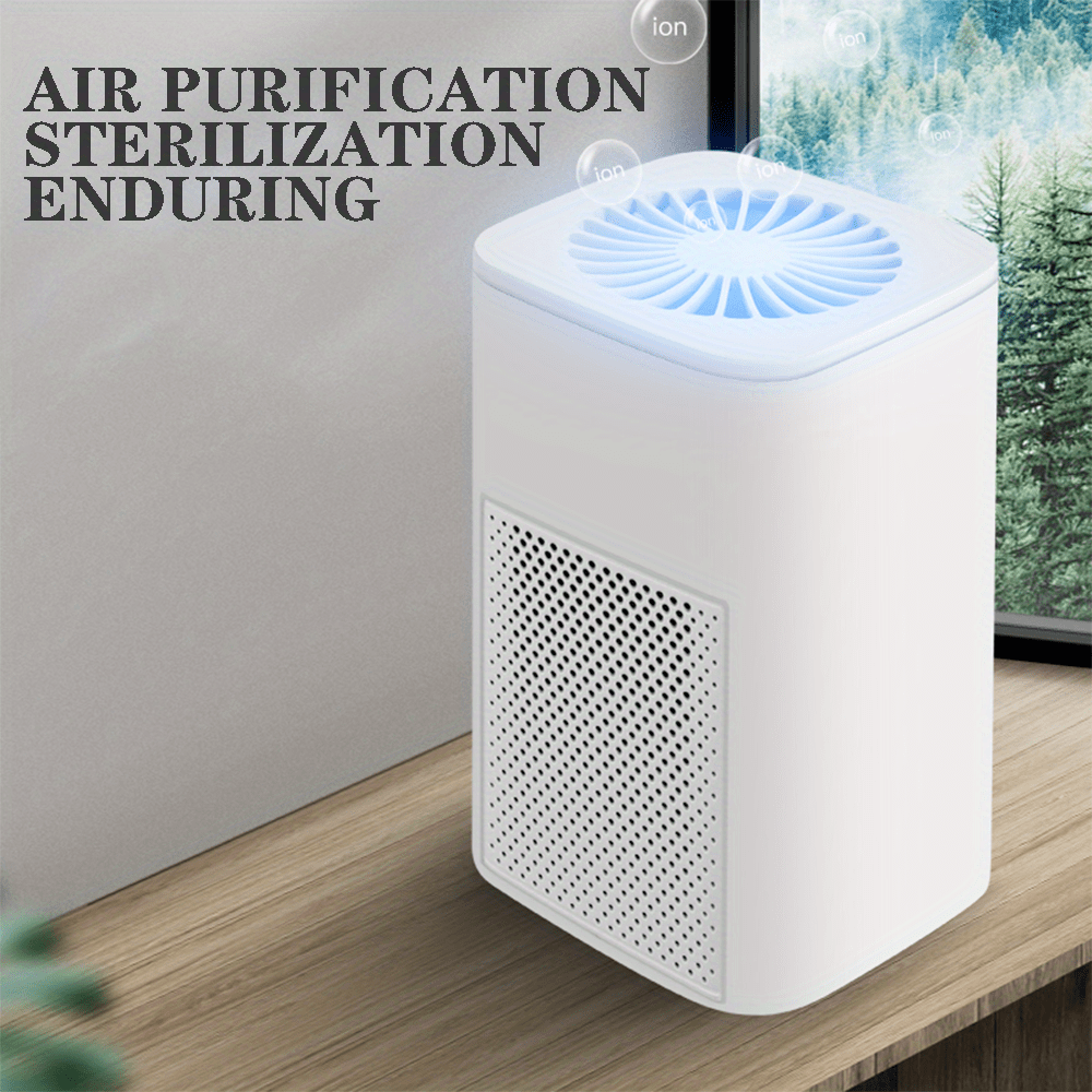 2023 new air purifier home office desktop mini air anion purifier to remove formaldehyde sleep at ease details 2