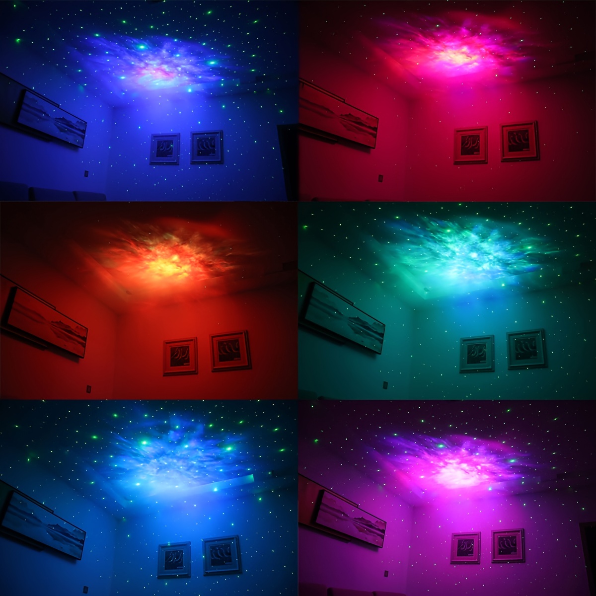 1pc usb astronaut sky projection light create a magical starry atmosphere in any room details 4