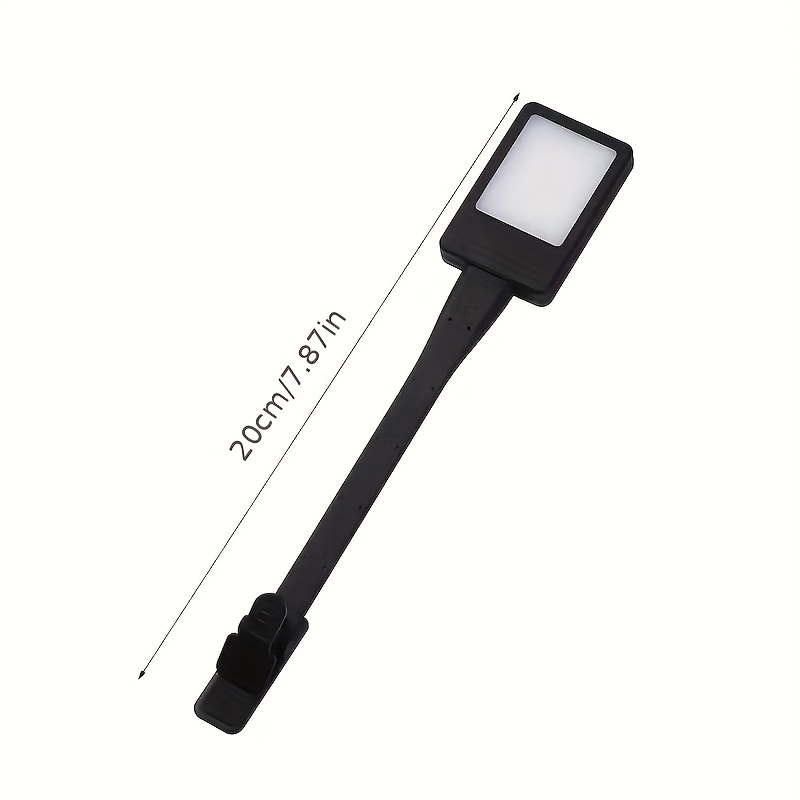 rechargeable book reading light lamp led book light for reading in bed eye caring adjustable brightness 3 color temperatures 10 hoursruntime usb reading light for bed book light clip on details 3