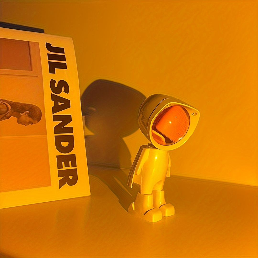 cute robot night light perfect for home decor camping parties more a great gift for any occasion details 2